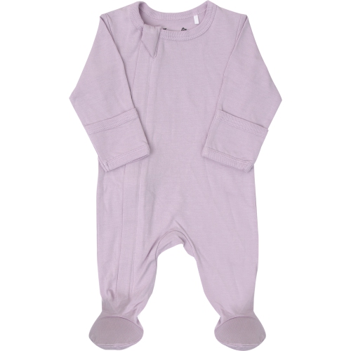 Coccoli Tencel Modal Zippered Footie Sleeper - As Soft As Bamboo - Lavender