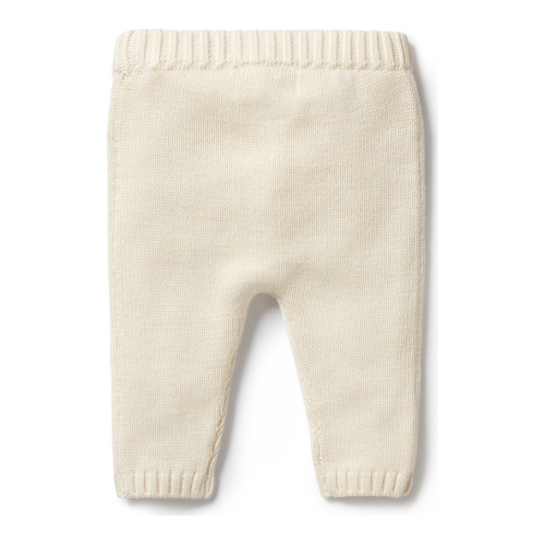 Wilson+Frenchy Knitted Legging - Ecru