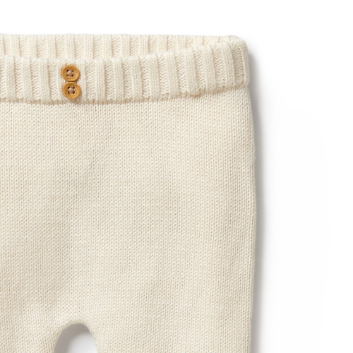 Wilson+Frenchy Knitted Legging - Ecru