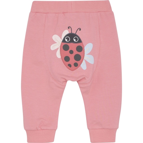 Minymo Cotton Sweat Pants - Strawberry Pink