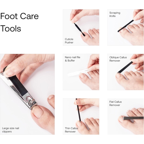 axGear Nail Clippers and Pedicure Manicure Care Kit 18 PCs Stainless Steel File Scissor