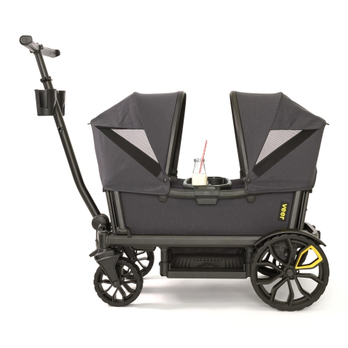 Veer Cruiser Wagon with Canopy and Basket Bundle