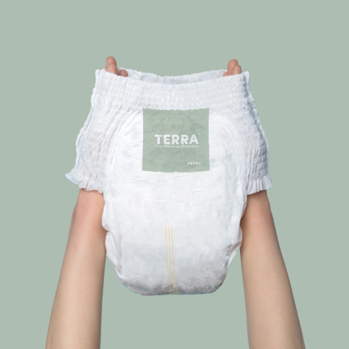 Terra Natural Plant-Based Eco-Friendly Training Pants - 14 ct