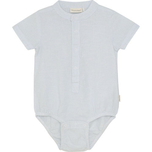 Minymo Short-Sleeve Bodysuit - Skyway