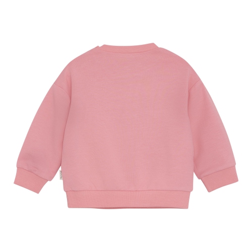 Minymo Long-Sleeve Sweatshirt - Ladybug on Strawberry Pink