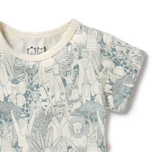 T-shirt en coton biologique Wilson+Frenchy - Hello Friends