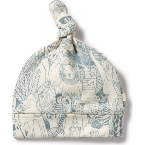 Wilson+Frenchy Organic Cotton Knot Hat - Hello Friends