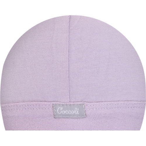 Coccoli Tencel Modal Infant Cap - Lavender / Newborn / Core
