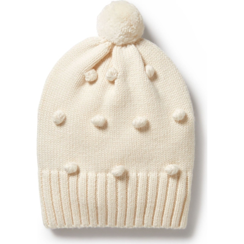 Wilson+Frenchy Knitted Hat - Ecru