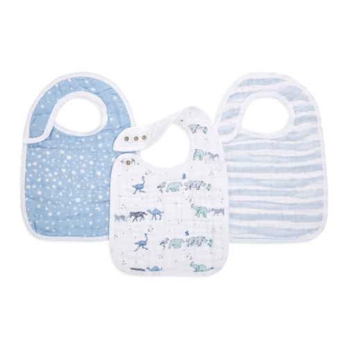 Aden + Anais Classic 3-Pack Snap Bibs - Rising Star