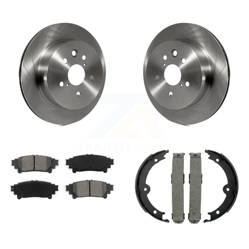 Jeu de plaquettes semi-métalliques et de patins de frein de stationnement pour Lexus IS350 IS250 K8S-104301
