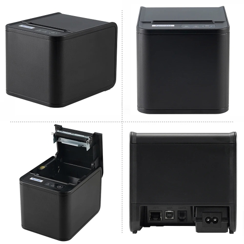 axGear POS Thermal Receipt Printer USB Ethernet Network Port 80mm Auto Cut RJ11 XP-80T