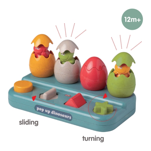 Tolo Baby Pop Up Activity Playset - Dinosaurs