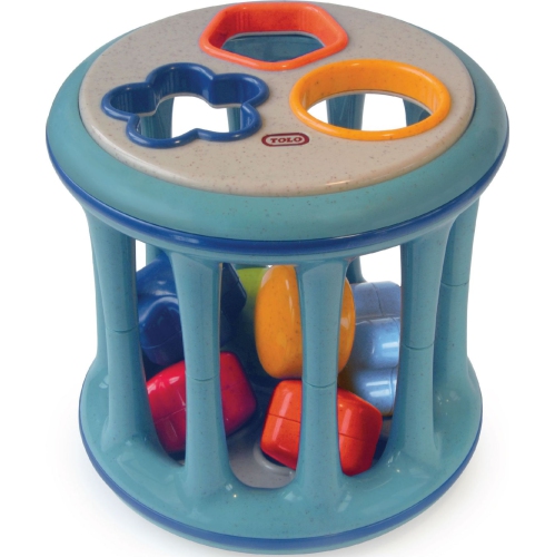 Jouet d'activité Bio Rolling Shape Sorter de Tolo Baby