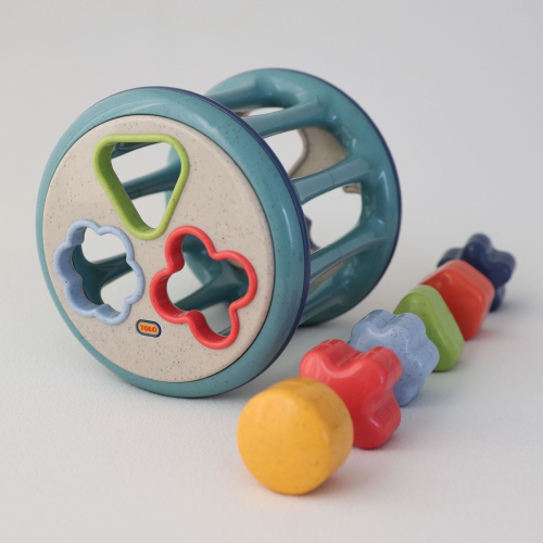 Tolo Baby Bio Rolling Shape Sorter Activity Toy