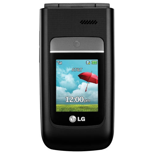 Refurbished - LG A380 Flip Phone Black - Unlocked