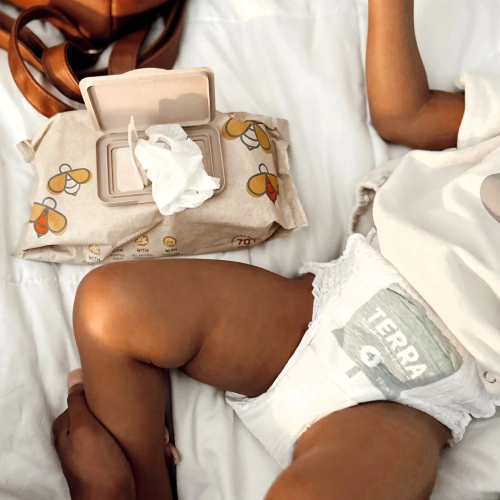 Culottes d'entraînement écologiques à base de plantes Natural de Terra - 16 ct