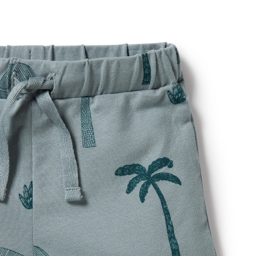 Wilson+Frenchy Organic Cotton Shorts - Palm Days