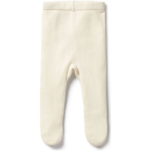 Wilson+Frenchy Knitted Legging with Feet - Ecru