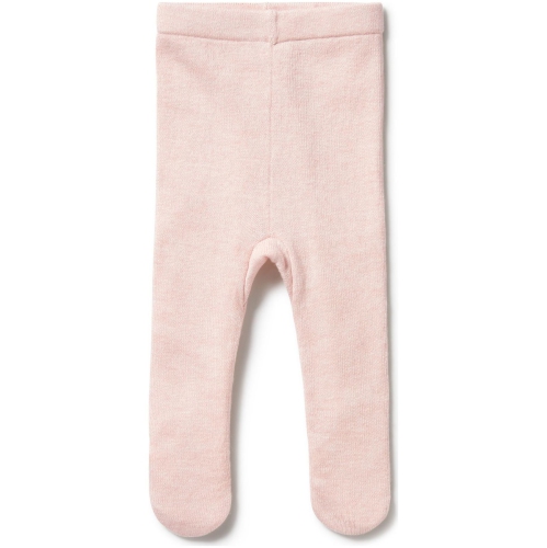 Wilson+Frenchy Knitted Legging with Feet - Pink