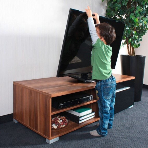 Qdos 2-in-1 Anti-Tip TV Straps - Grey