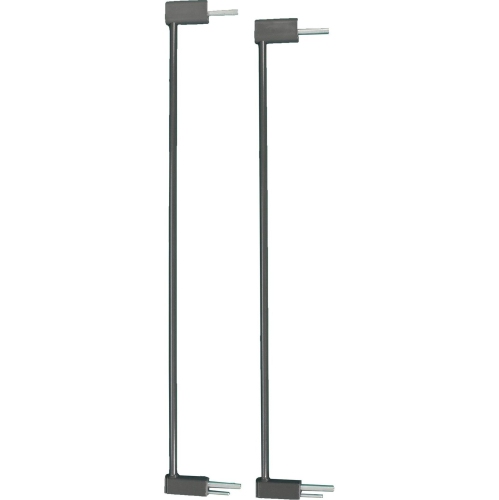 Image 1 de 6.. Rallonges de barrière 2.75&nbsp;po de Qdos pour barrières à fixation par pression - Ardoise