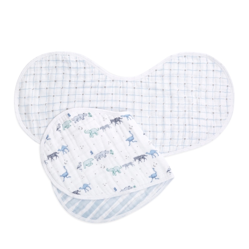 Paquet de 2 bavettes Burpy Bib Classic d'aden + anais - Étoile montante