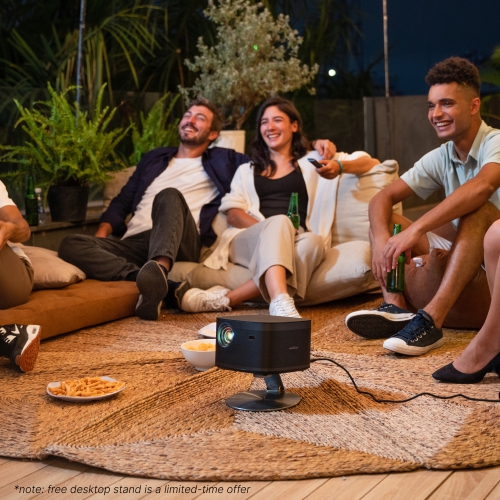 Boîte ouverte - Projecteur de cinéma maison UHD 4K Horizon Pro de XGIMI pour films, Wi-Fi/Bluetooth, Android TV, haut-parleurs de Harman Kardon,