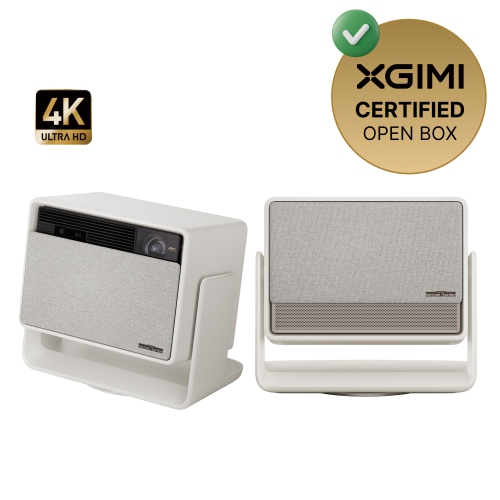 Open Box - XGIMI HORIZON S Pro 4K UHD Home Theatre Projector for Movie/Gaming, DLP, Speaker/Bluetooth, SmartPhone, Projector Television w/Stand,