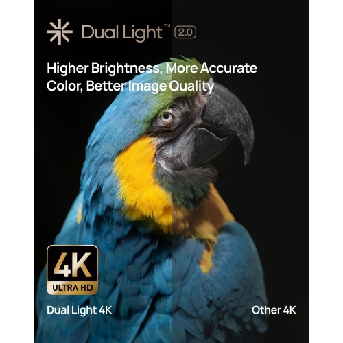 Open Box - XGIMI HORIZON S Pro 4K UHD Home Theatre Projector for Movie/Gaming, DLP, Speaker/Bluetooth, SmartPhone, Projector Television w/Stand,