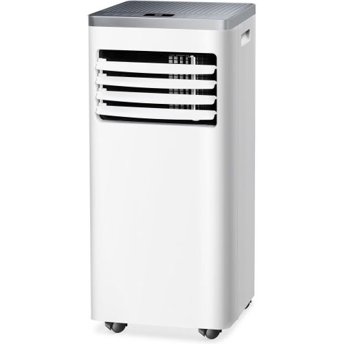 ZAFRO 8,000 BTU Portable Air Conditioner, Quiet 3 in 1 AC Unit with Fan & Dehumidifier,Cools up to 350 Sq.Ft,2 Fan Speeds，24Hrs Timer,Child