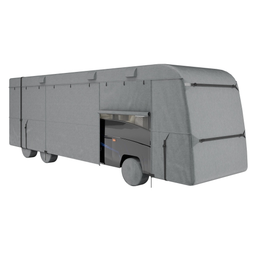 VEVOR 29-32 ft Class C RV Cover, Motorhome Cover, Oxford Fabric Motorhome RV Cover, Waterproof, Windproof and Rip-Stop, Camper Cover with Storage