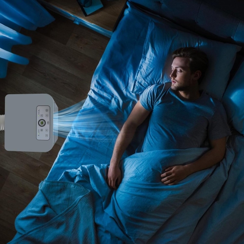 ZAFRO Portable Air Conditioners 8,000 BTU, Portable AC with Cooling, Fan, Dehumidifier Function, 24H Timer, Cooling up to 350 Sq.Ft. Window Kit