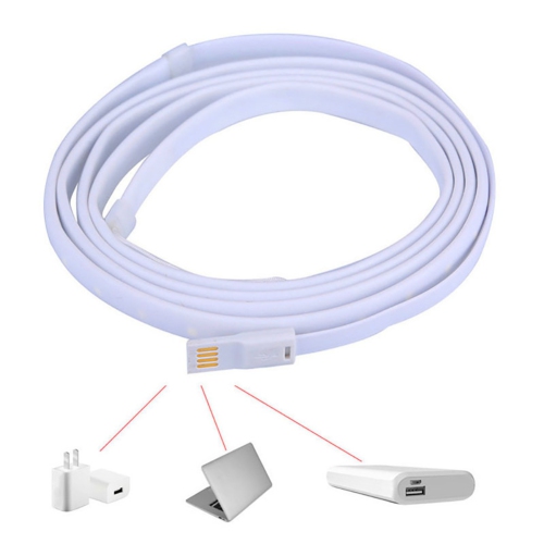 Corde lumineuse pour la randonnée de camping avec lumières de sécurité LED portatives pour tente de LED