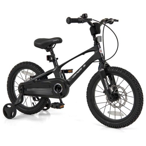 Vélo pour enfants de 16&nbsp;po de Costway avec guidon réglable et deux freins à disque de type selle