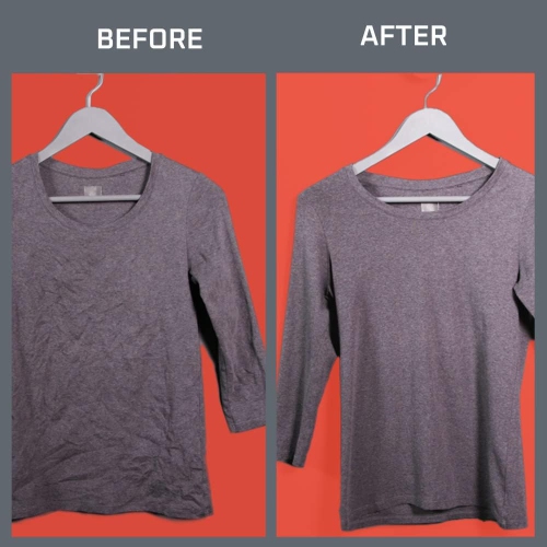 Rowenta Pure Pop Handheld Garment Steamer, 1150W, 15 Sec Heat-up, Red Coral, Reversible Steam Pad