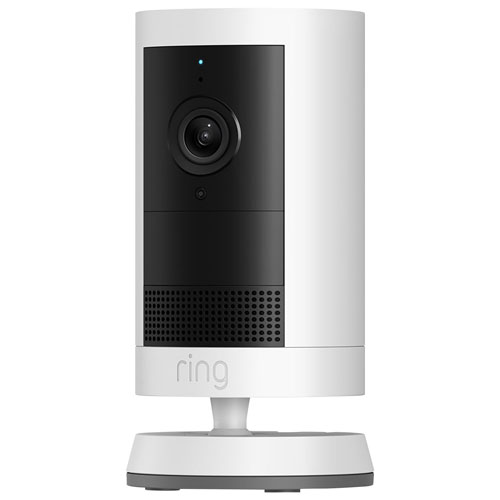 Image 1 de 3.. Caméra de surveillance extérieure sans fil 2K Cam Plus de Ring - Blanc