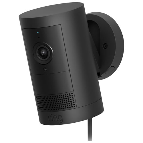 Ring Outdoor Cam Plus Wired 2K Security Camera - Black