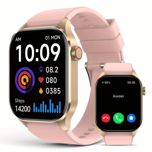 Smartwatch with AMOLED Display, 136+ Sports Modes, Waterproof Speaker & 20000mAh Power Bank