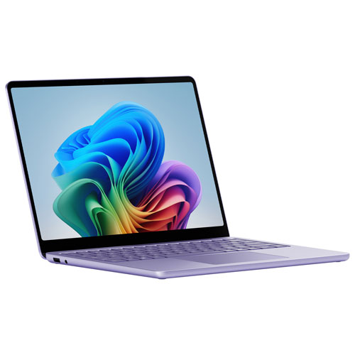 Portable Surface Laptop de 13 po de Microsoft avec Copilot+ PC - Violet (Snapdragon X Plus/RAM 16 Go/UFS 512 Go) - Anglais