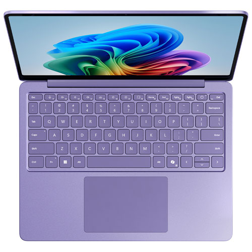 Portable Surface Laptop de 13 po de Microsoft avec Copilot+ PC - Violet (Snapdragon X Plus/RAM 16 Go/UFS 512 Go) - Anglais