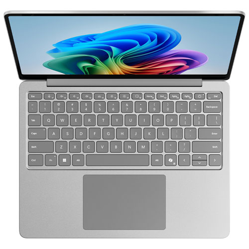 Microsoft Surface Laptop 13" Copilot+ PC Laptop - Platinum (Snapdragon X Plus/16GB RAM/512GB SSD) - Bilingual