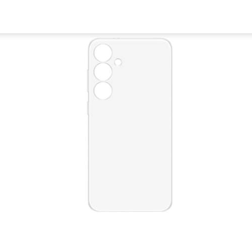 Refurbished Samsung Fitted Soft Shell Case for Galaxy S24+ (Plus) - Clear GP-FPS926SAATW