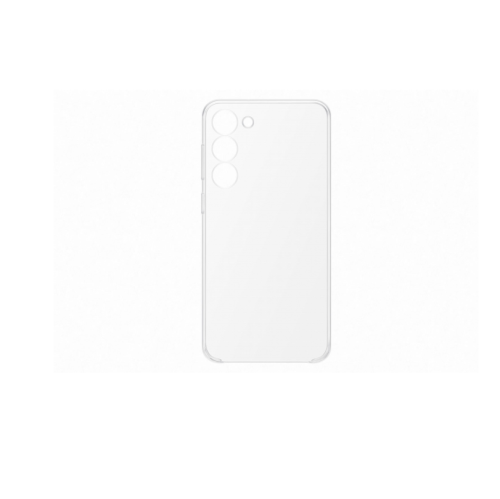 Image 1 of 1.. Refurbished Samsung Fitted Soft Shell Case for Galaxy S23+ (Plus) - Clear EF-QS916CTEGCA