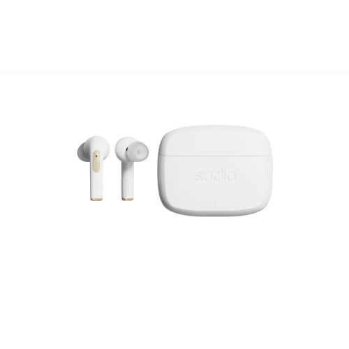 Refurbished Sudio Audio N2 PRO In-Ear Noise Cancelling True Wireless Earbuds - White N2PROWHT