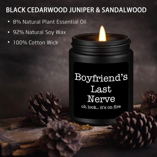 Homsolver Gifts for Boyfriend from Girlfriend, Birthday, Christmas, Anniversary, Valentines Romantic Presents Ideas for Gift Couples, Boyfriend's