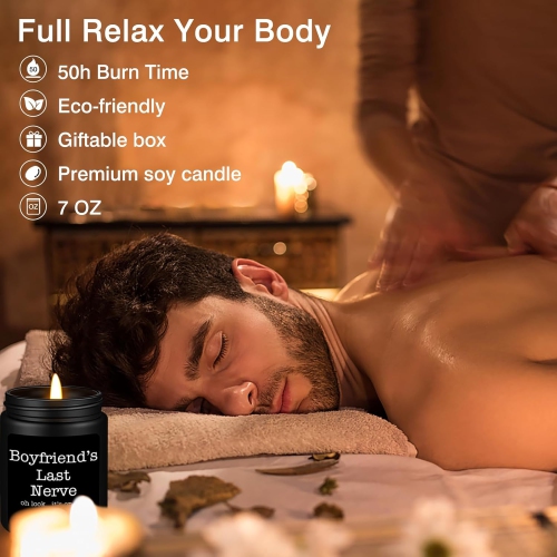 Homsolver Gifts for Boyfriend from Girlfriend, Birthday, Christmas, Anniversary, Valentines Romantic Presents Ideas for Gift Couples, Boyfriend's