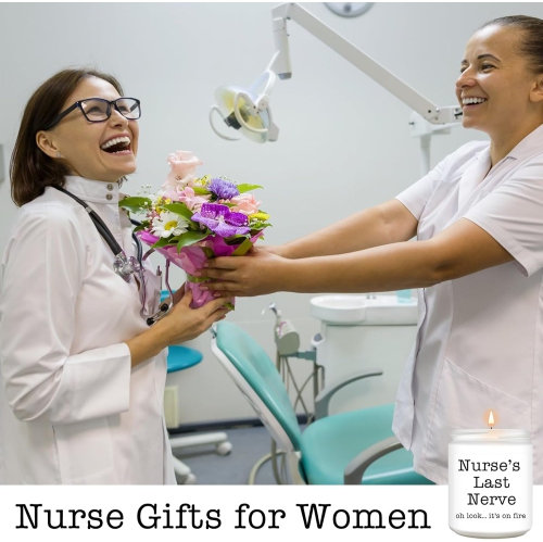 Cadeaux pour infirmière à domicile pour femmes, cadeau unique pour anniversaire de Noël Action de grâces Infirmière pour l'infirmière en chef,