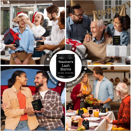 Homsolver Teacher Appreciation Gifts for Women Men, Christmas Birthday Valentines Retirement Thanksgiving Teachers' Day Graduation Season, Teacher’s