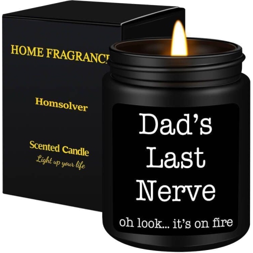 Homsolver Dad Gifts from Daughter Son, Gift for Dad Who Wants Nothing, Birthday Fathers Day Christmas for Stepdad Adoptive Father, Dad's Last Nerve